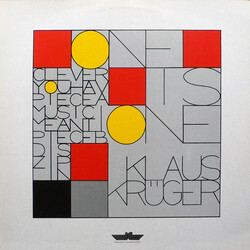 Klaus Krüger One Is One Vinyl LP USED