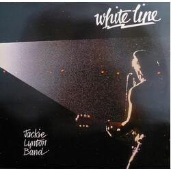 The Jackie Lynton Band White Line Vinyl LP USED