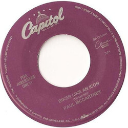 Paul McCartney Biker Like An Icon USED VINYL 7INCH 45 RPM JUKEBOX