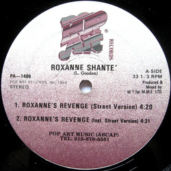 Roxanne Shanté Roxanne's Revenge Vinyl 12" USED