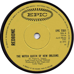 Redbone The Witch Queen Of New Orleans Vinyl 7" USED