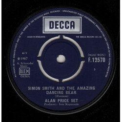 The Alan Price Set Simon Smith And The Amazing Dancing Bear USED VINYL 7INCH 45 RPM SINGLE