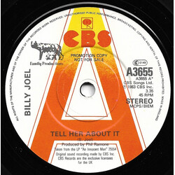 Billy Joel Tell Her About It USED VINYL 7INCH 45 RPM PROMO