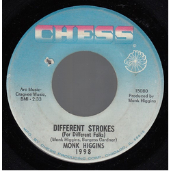 Monk Higgins Different Strokes (For Different Folks) / How Come? Vinyl 7" USED