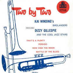 Kai Winding's Birdlanders / Dizzy Gillespie's Cool Jazz Stars Two By Two USED VINYL 7INCH 45 RPM EP