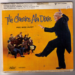 Pee Wee Hunt The Classics Ala Dixie USED VINYL 7INCH 45 RPM EP MONO