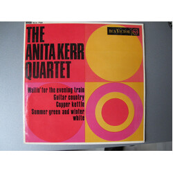 The Anita Kerr Quartet Waitin For The Evening Train / Guitar Country / Summer Green And Winter /  White USED VINYL 7INCH 45 RPM EP MONO