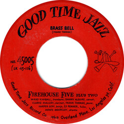 Firehouse Five Plus Two Brass Bell / Everybody Loves My Baby USED VINYL 7INCH 45 RPM
