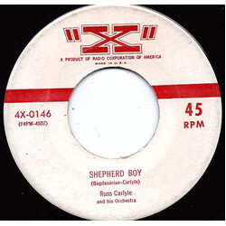 Russ Carlyle And His Orchestra Shepherd Boy / At Sundown USED VINYL 7INCH 45 RPM