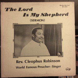 Reverend Cleophus Robinson The Lord Is My Shepherd (Sermon) Vinyl LP USED