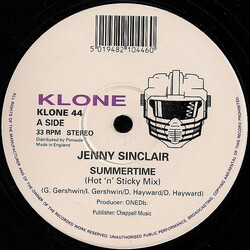 Jenny Sinclair Summertime VINYL 12" USED