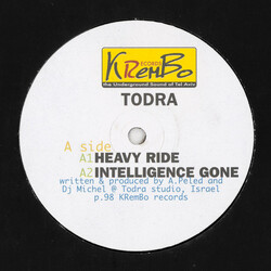 Todra Heavy Ride / Intelligence Gone / Free / Extra Terrestrial USED VINYL 12INCH 33 S RPM