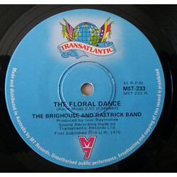 The Brighouse And Rastrick Brass Band The Floral Dance USED VINYL 7INCH 45 RPM SINGLE STEREO
