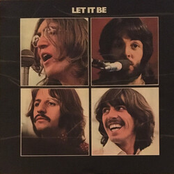 The Beatles Let It Be Vinyl LP USED