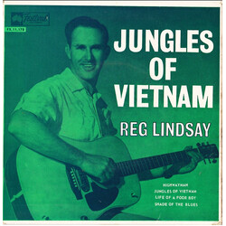 Reg Lindsay Jungles Of Vietnam USED VINYL 7INCH 45 RPM EP REISSUE