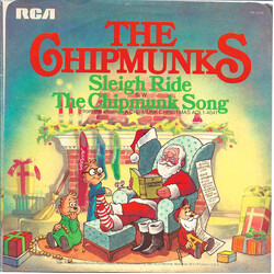 The Chipmunks Sleigh Ride / The Chipmunk Song USED VINYL 7INCH 45 RPM PROMO