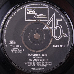 Commodores Machine Gun VINYL 7" USED
