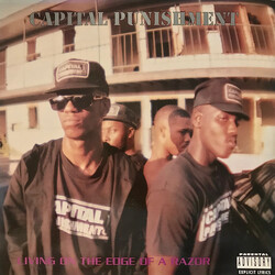 Capital Punishment (2) Livin' On The Edge Of A Razor Vinyl LP USED