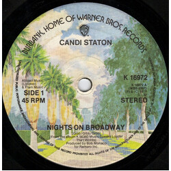 Candi Staton Nights On Broadway  VINYL 7" USED