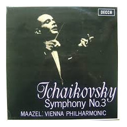 Pyotr Ilyich Tchaikovsky / Lorin Maazel / Wiener Philharmoniker Symphony No. 3 Vinyl LP USED