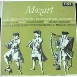 Wolfgang Amadeus Mozart / Wiener Philharmoniker / Karl Münchinger Clarinet Concerto • Flute & Harp Concerto Vinyl LP USED