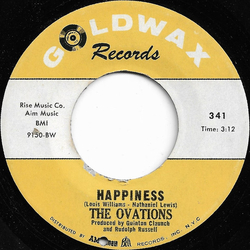 The Ovations Happiness / Rockin' Chair Vinyl 7" USED