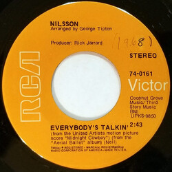Harry Nilsson Everybody's Talkin' USED VINYL 7INCH 45 RPM SINGLE STEREO