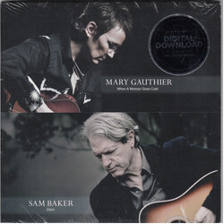 Mary Gauthier / Sam Baker (7) When A Woman Goes Cold / Ditch USED VINYL 7INCH