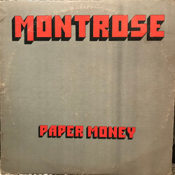 Montrose (2) Paper Money Vinyl LP USED