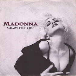 Madonna Crazy For You USED VINYL 7INCH 45 RPM SINGLE