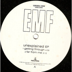 EMF Unexplained EP VINYL 12" USED