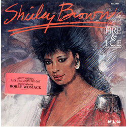 Shirley Brown Fire & Ice Vinyl LP USED