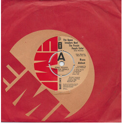 Russ Abbot The Space Invaders Meet The Purple People Eater USED VINYL 7INCH SINGLE PROMO