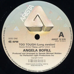 Angela Bofill Too Tough (Long Version) VINYL 12" USED