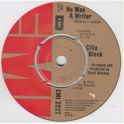 Cilla Black He Was A Writer Vinyl 7" USED