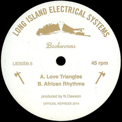 Bookworms Love Triangles USED VINYL 12INCH 45 RPM REMASTERED REPRESS