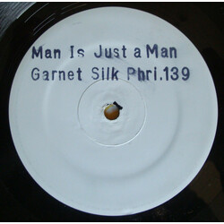 Garnett Silk A Man Is Just A Man USED VINYL 12INCH WHITE LABEL