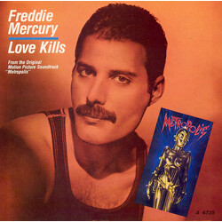 Freddie Mercury Love Kills USED VINYL 7INCH 45 RPM SINGLE STEREO