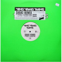 Ying Yang Twins / Pitbull / Elephant Man Shake Remix VINYL 12" USED
