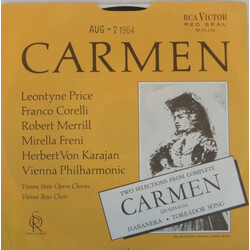 Leontyne Price / Robert Merrill Habanera / Toreador Song USED VINYL 7INCH 45 RPM PROMO