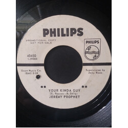 Jeremy Prophet Your Kinda Guy (My Kinda Guy) / Rags To Riches USED VINYL 7INCH 45 RPM PROMO