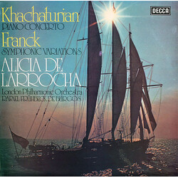 Aram Khatchaturian / César Franck / Alicia De Larrocha / London Philharmonic Orchestra / Rafael Frühbeck De Burgos Piano Concerto / Symphonic Variatio