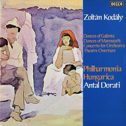 Zoltán Kodály / Philharmonia Hungarica / Antal Dorati The Orchestral Works Of Zoltán Kodály Vol.1 Vinyl LP USED