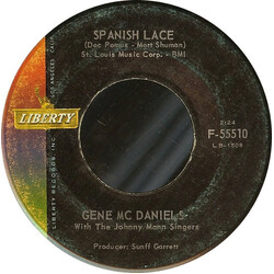 Eugene McDaniels / The Johnny Mann Singers Spanish Lace USED VINYL 7INCH 45 RPM SINGLE