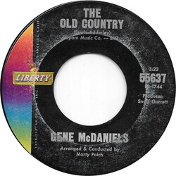 Eugene McDaniels The Old Country USED VINYL 7INCH 45 RPM SINGLE