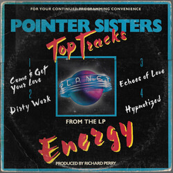 Pointer Sisters Top Tracks From The LP Energy USED VINYL 12INCH PROMO SAMPLER 33 S RPM