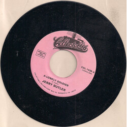 Jerry Butler A Lonely Soldier / I Found A Love Vinyl 7" USED