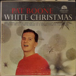 Pat Boone White Christmas Vinyl LP USED