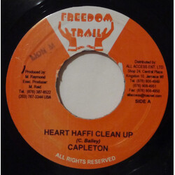 Capleton Heart Haffi Clean Up USED VINYL 7INCH 45 RPM