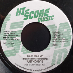 Anthony B / Utan Green Can't Stop Me / Heading To The Top USED VINYL 7INCH 45 RPM